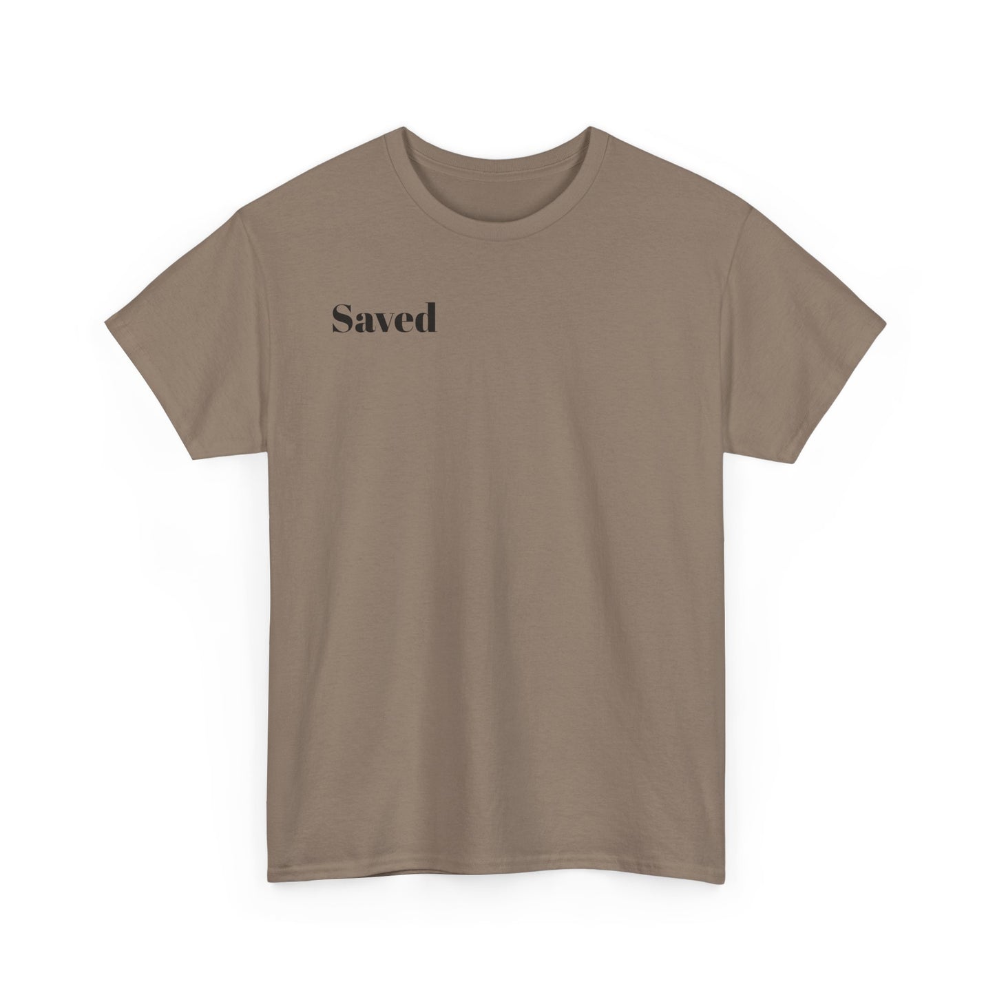 "SAVED" Garment dyed-Tee