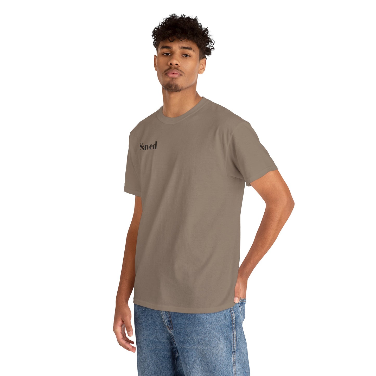 "SAVED" Garment dyed-Tee