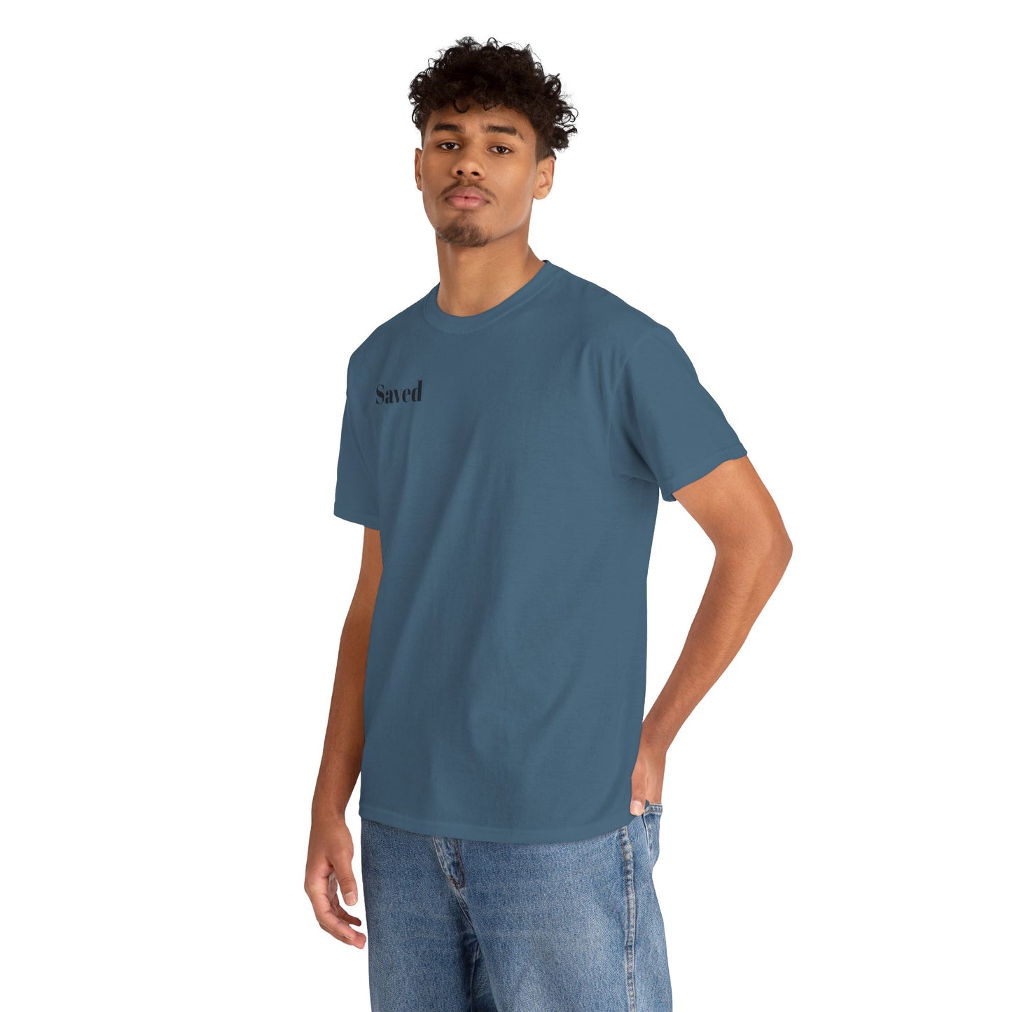 "SAVED" Garment dyed-Tee